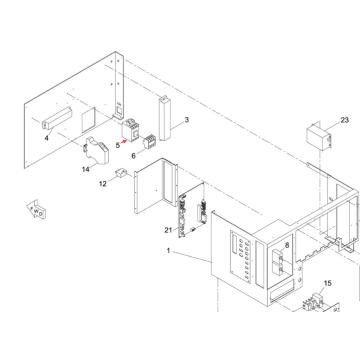 Contator do ímã de Panasonic SMT para a máquina da impressora da tela de Sp60p-M (KXFP6EBQA00)